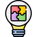 Lightbulb icon symbolizing creative strategy and mentorship